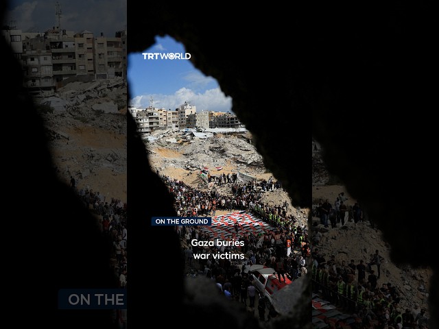 Mass funeral held for victims killed in 2023 Israeli air strike