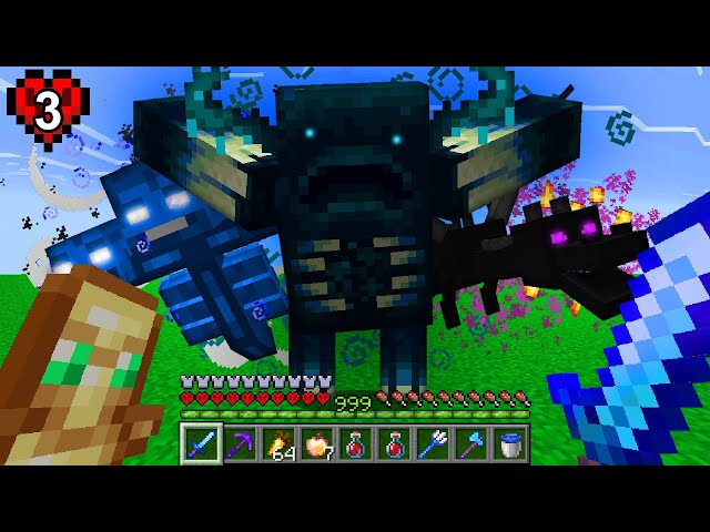 I Defeated Every Boss in Minecraft Hardcore