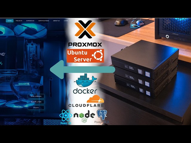 Mini Lab Virtual Machine Hosting! Dell 7070 | Proxmox | Ubuntu | Docker | Cloudflare