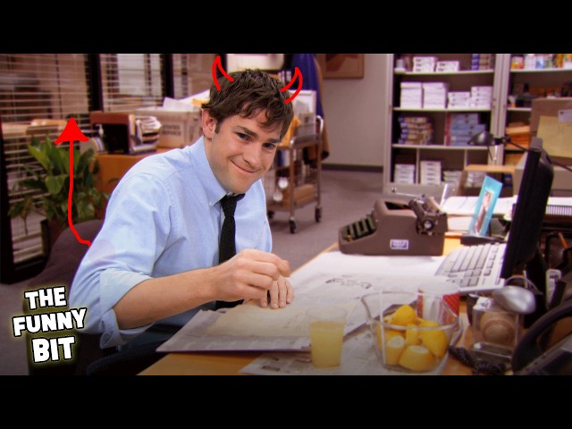 Jim Was Always The Villain 😈 | The Office | The Funny Bit