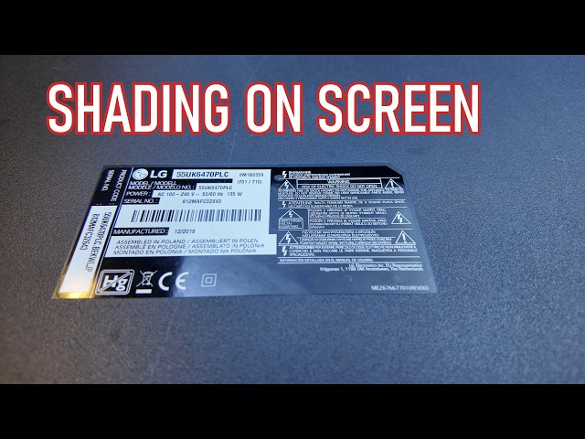 LG 55 not seen this issue before