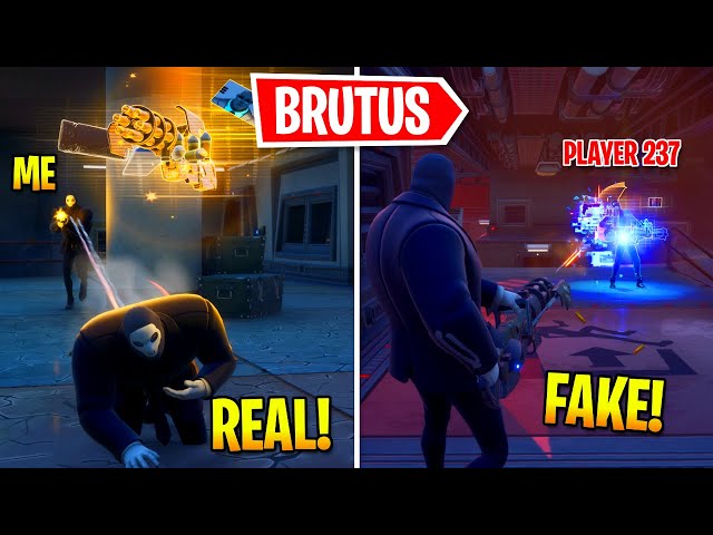 I Pretended To Be BOSS Brutus In Fortnite