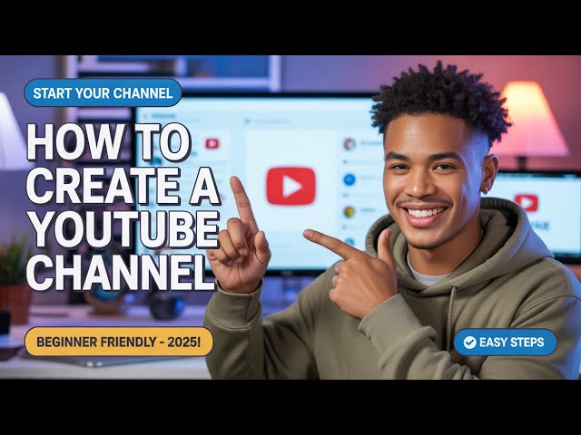 How to Create a YouTube Channel in 2025 (Beginner-Friendly PC/Laptop Guide)
