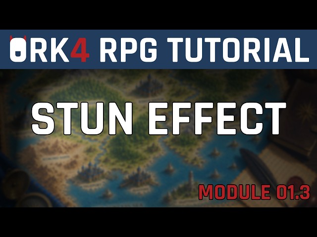 How to Set Up a Stun Effect - ORK 4 RPG Tutorial | Unity