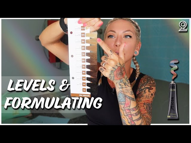 Hair Color Levels (Numbers) Explained + Start A Formulation