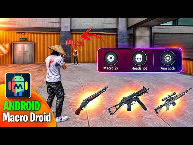 Free Fire New Android Macro 📱 Tutorial | Macro Droid New Headshot Macro Script 📂
