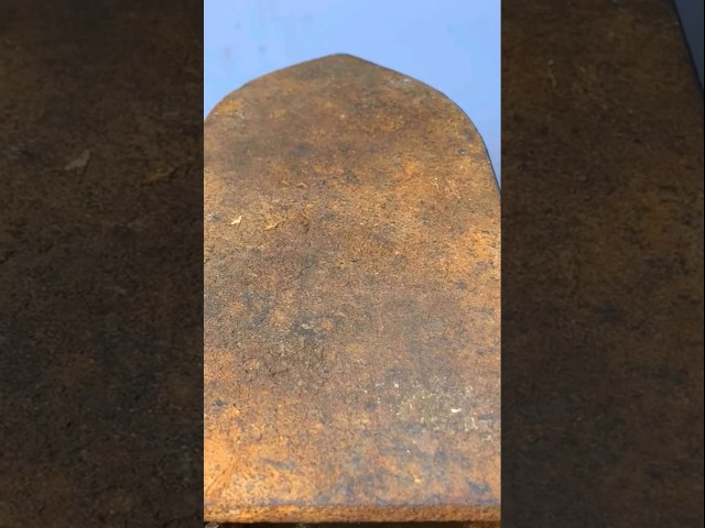 Antique Rusty COAL Iron Restoration #antiquerestoration #antique #shorts
