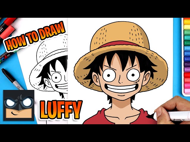 How to Draw Luffy | One Piece