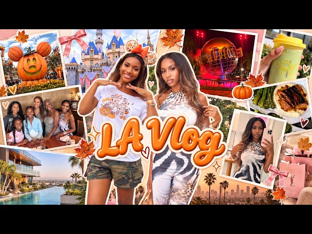 LA Diaries 🎀🎃 | Disneyland, Shopping, Halloween Horror Nights, Family Time + MORE
