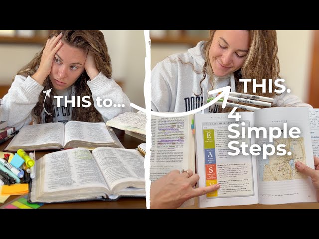 How to Study the Bible | The EASY Bible Study Method