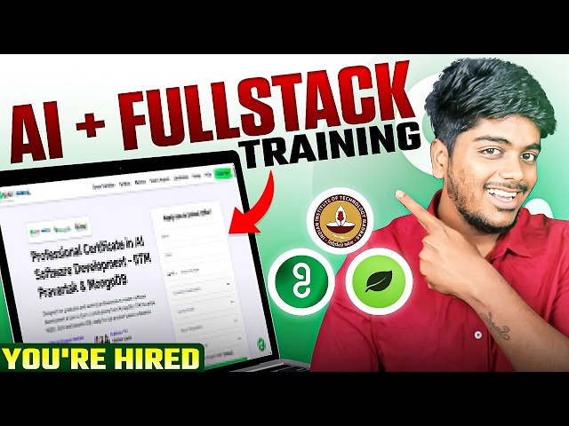 Full Stack + AI = Your Next Career Upgrade🔥