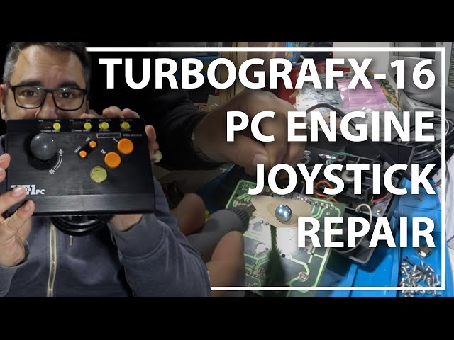 How to Fix Your PC Engine Joystick (TurboGrafx-16) Arcade Fighting Stick