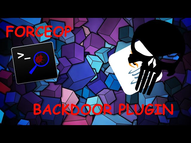 Minecraft Backdoor Plugin - ForceOP [1.8-1.21.3]