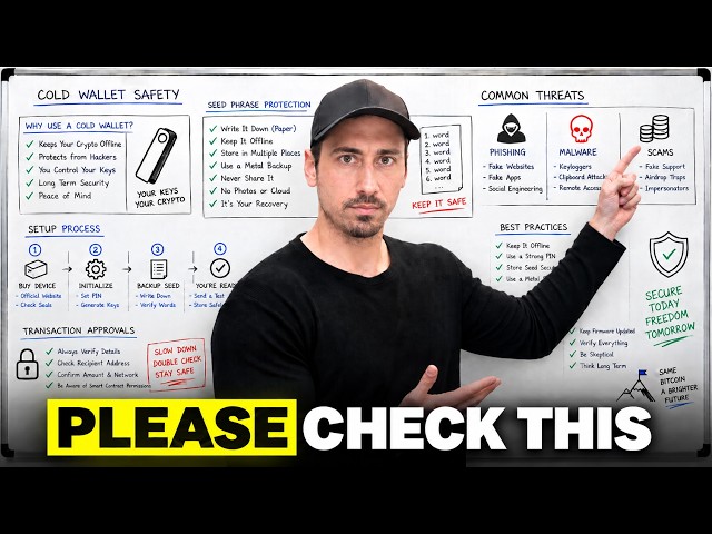 Your Cold Wallet Will Never Be Safe, Until You Check This