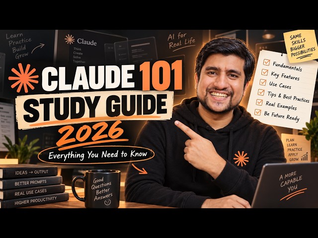 Claude 101 Study Guide 2026 | Everything You Need to Know