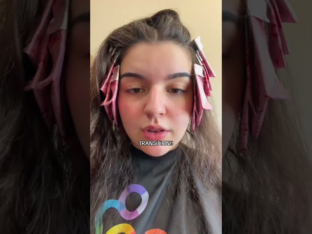 TRANSITION!! #grwm #makeup #makeuptips #nails