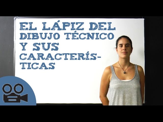 El lápiz del dibujo técnico y sus características