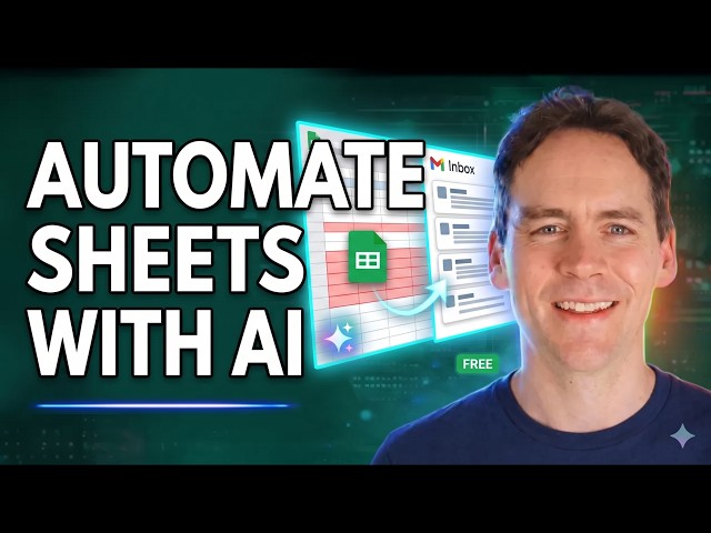 I Built a Google Sheets Automation with AI (No Code, No Paid Plan)