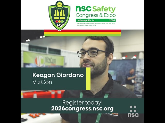 2026 NSC Safety Congress & Expo in Indianapolis, IN – Sept. 11-17