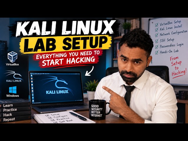 Kali Linux Lab Setup: Everything You Need to Start Hacking
