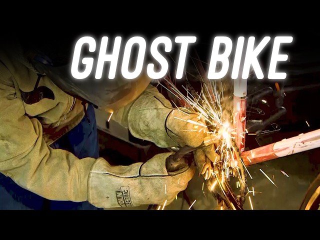 Another cyclist was fatally hit. I made him a ghost bike.