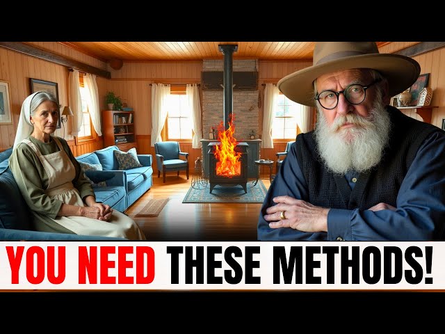 AMISH SECRET: Heat Your Living Room Without Gas/Electricity!