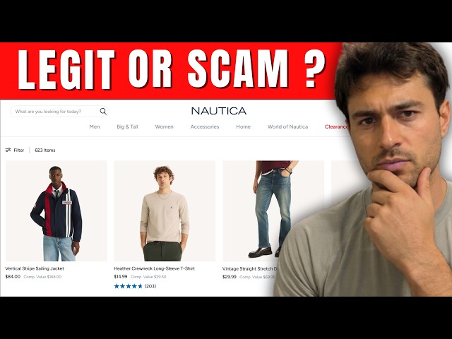 Nautica Review - Legit Fashion Store or Scam?