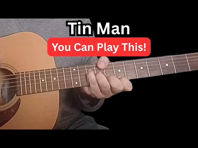 You Can Play Tin Man! | Guitar Lesson