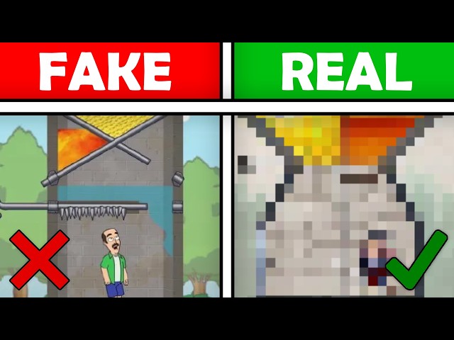 I Turned the FAKE MOBILE ADS Into a REAL Game