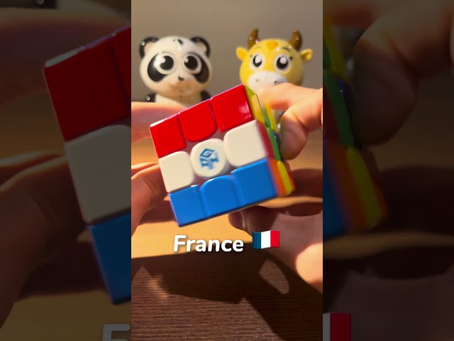 Flags of countries on Rubik’s Cube pt. 1 #shorts #cubing #india #flags #trending #peace #world