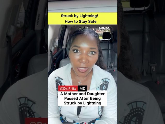 Lightning Strikes Mom and Daughter: How To Survive A Thunderstorm - Survival Tips You Should Know