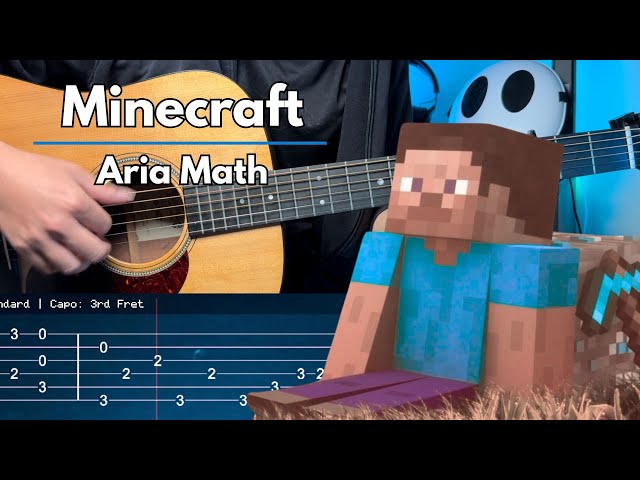 Minecraft | C418 - Aria Math (Guitar Tab)