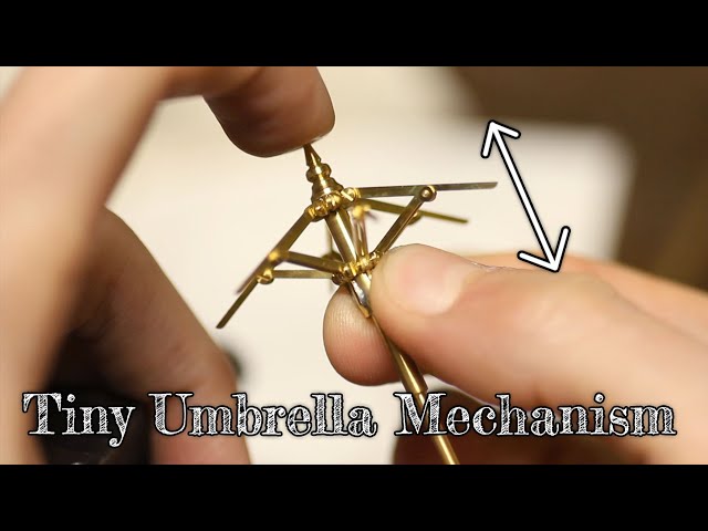 Miniature Umbrellas with functional Mechanism