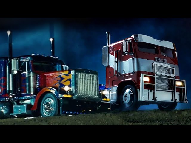 Optimus Prime Truck Mode Transformation Comparison (ROTF vs ROTB)