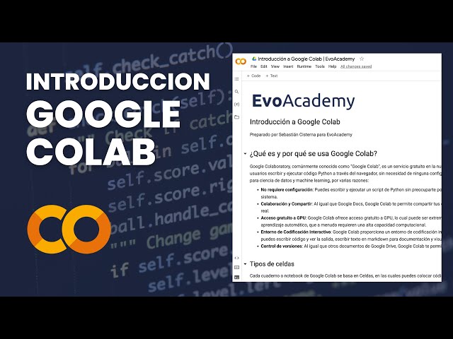Introducción a Google Colab para principiantes ¿Qué es? ¿cómo se usa? | Guía, Mini curso