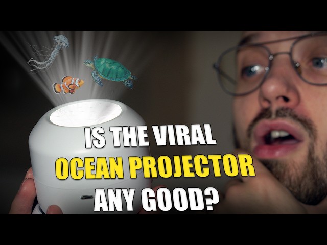 Ocean Projector Light Honest Review - Is This 5D Holographic Ocean Wave Night Light Any Good?