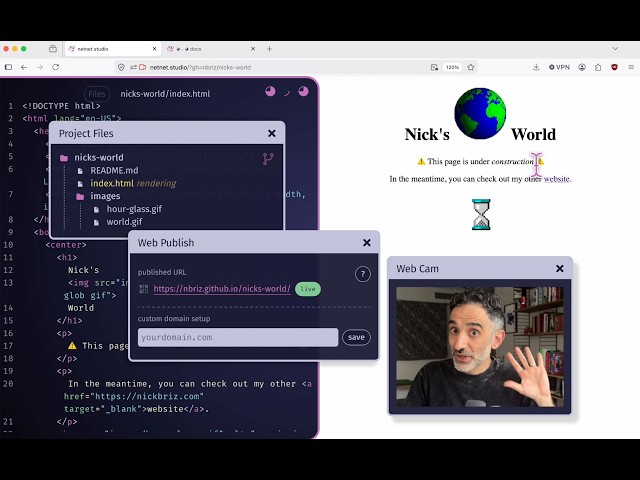 Creative Coding on netnet (part 2): Projects, GitHub + Web Publishing