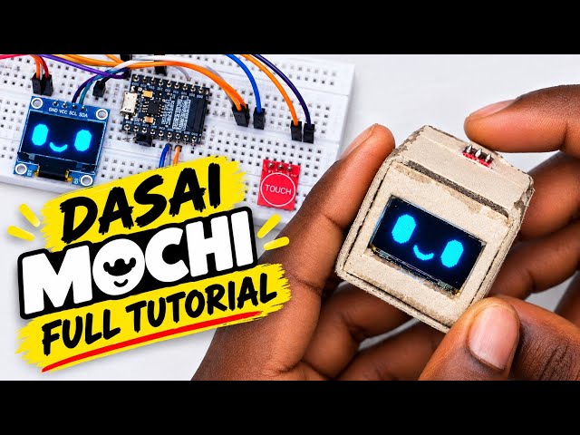 I FINALLY Built My Dream Robot Toy | With Emotions😭 #esp32 #dasaimochi
