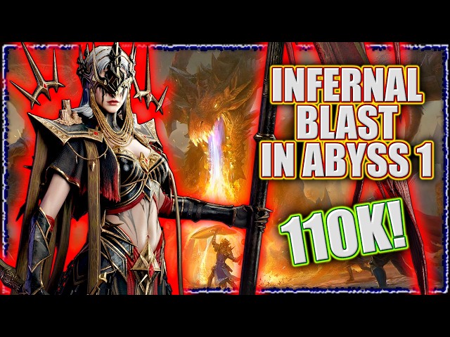 Here's How to Hit 110k in Abyss 1 Using Infernal Blast! - New Meta Coming? | Watcher of Realms