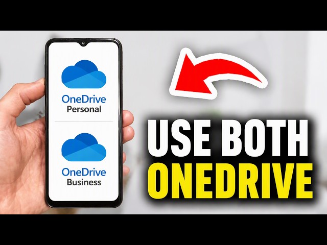 How To Use Onedrive Personal And Business On The Same Computer | Tutorial 2026