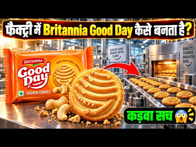 Britannia Biscuit कैसे बनता है? 😳 Factory का पूरा सच | Britannia Biscuit Manufacturing Process !! 