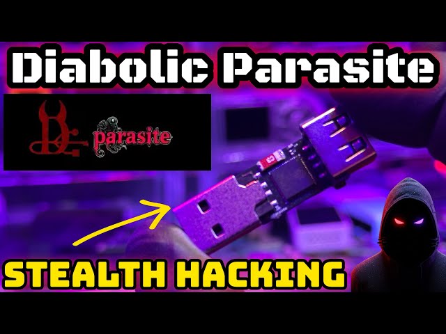 The Diabolic Parasite! Invisible Keylogger + BadUSB in One Device. Next Generation Red Team Tool! 