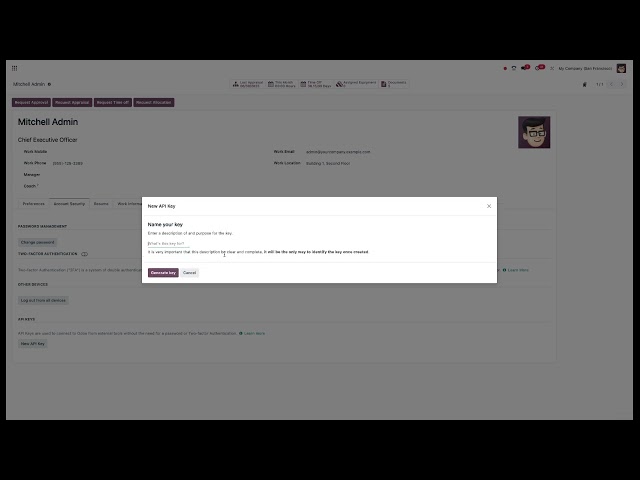 Odoo: How to Generate an API Key for Integrations (Step-by-Step)