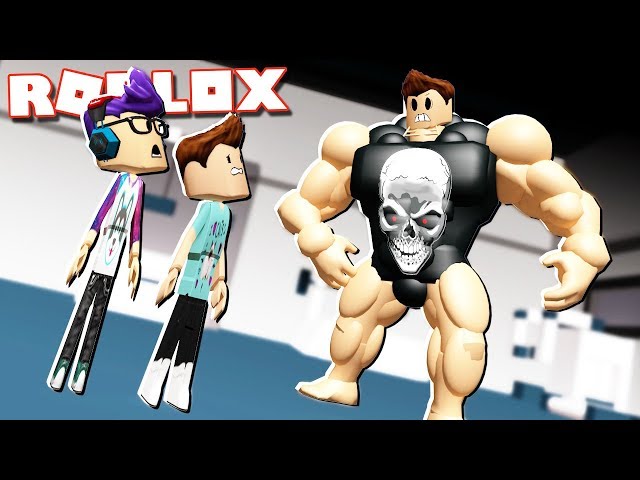 DEFEATING THE GYM BULLY IN ROBLOX!