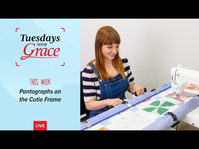 Tuesdays with Grace: Pantographs on the Cutie Frame