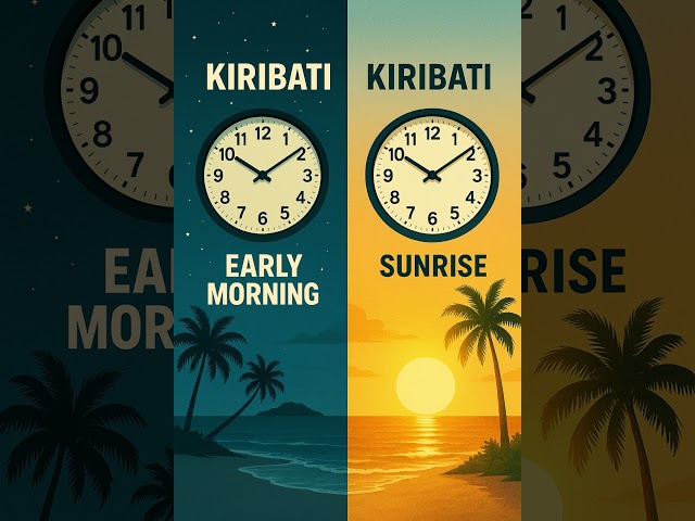 🌍 "Ek Desh, Do Sunrise? 😲 | Time Zone Ka Jadoo!" 🌅🌅