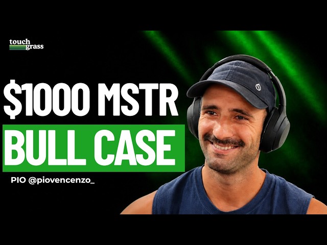 $1000 MSTR Bull Case Explained, Ft Pio