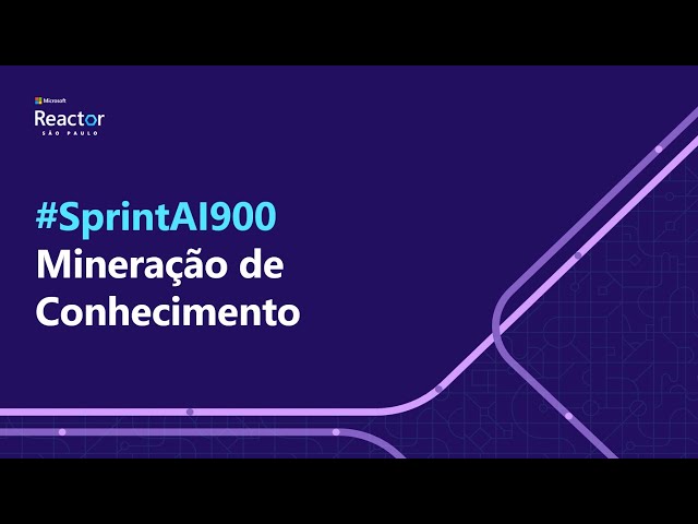 #SprintAI900: Mineração de conhecimento