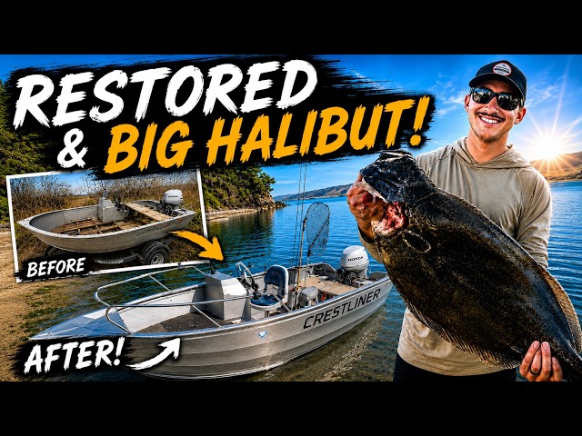 I Restored This Fishing Boat Then Caught Halibut!