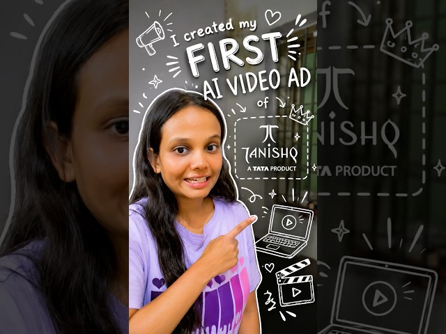 What did I make 😳🤯!!!!!!!……….#trending #trendingshorts #viral #ai #ad #tanishq #jwellery #video